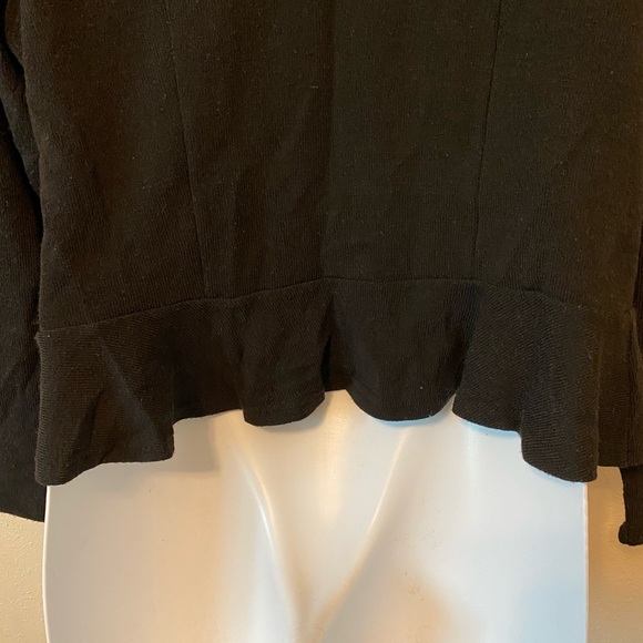 CITY CHIC Ruffle crop blazer - Picture 4 of 11